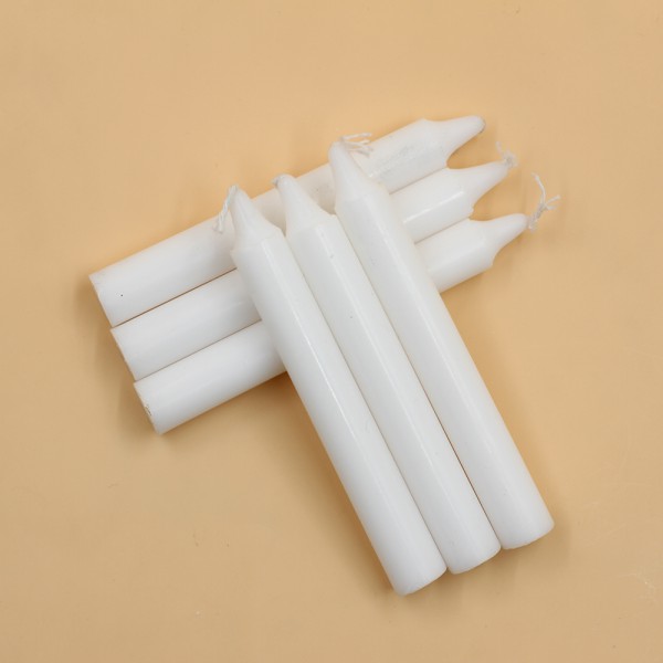 White Pillar Candle